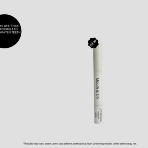 Mouth & Co. teeth whitening pen with LED WHITENING BOOST